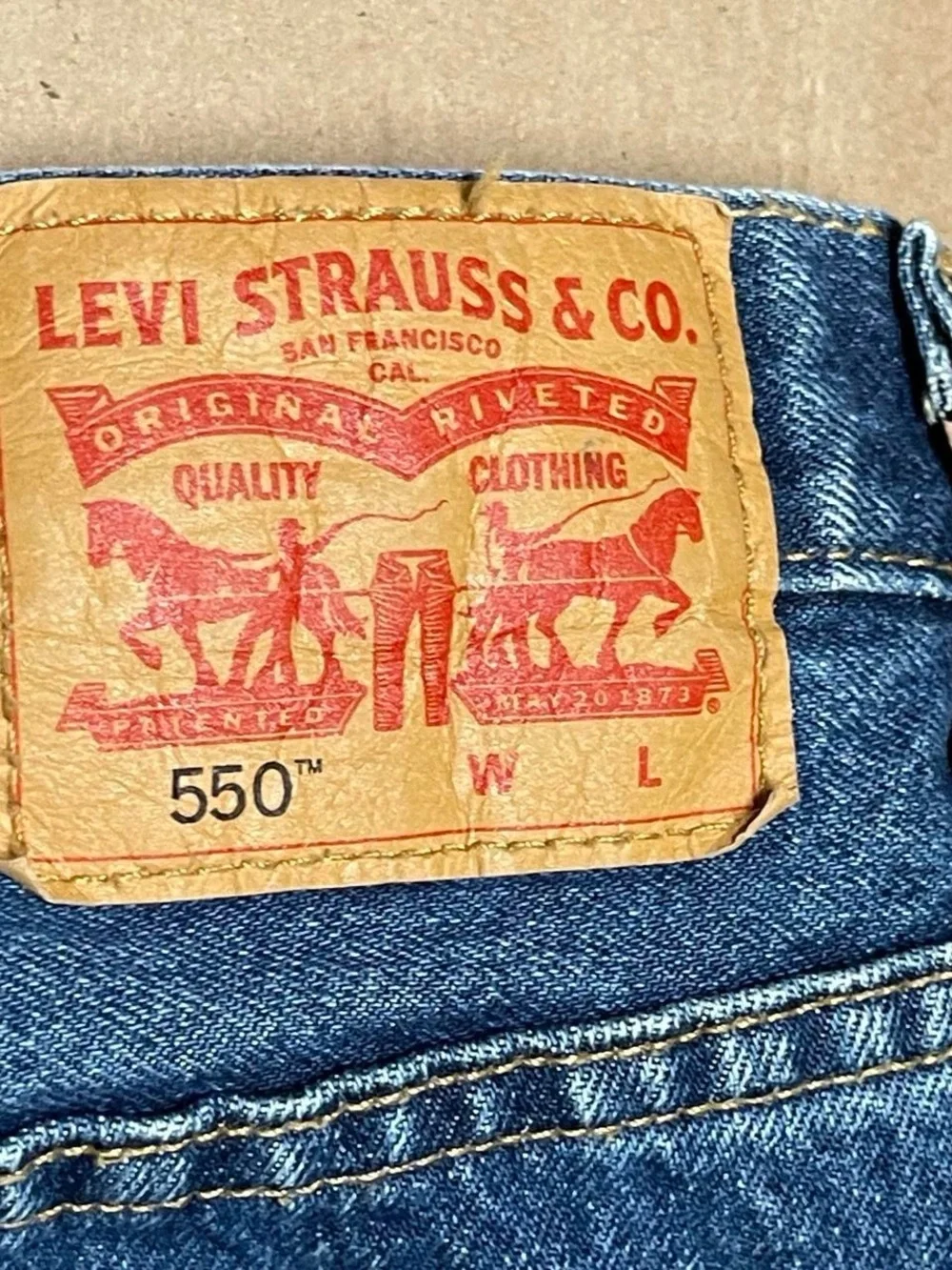 Levis tag says